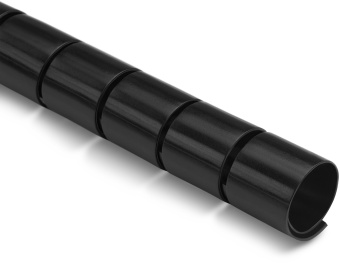 Кабельный органайзер Buro BHP CG252B Spiral Hose 25x2000mm Black - купить недорого с доставкой в интернет-магазине