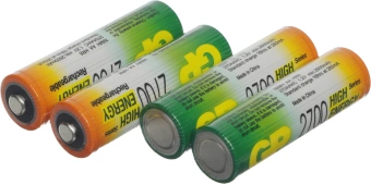 Аккумулятор GP 270AAHC3/1 AA NiMH 2700mAh (промо:3+1) (4шт) - купить недорого с доставкой в интернет-магазине