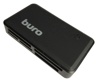 Устройство чтения карт памяти USB2.0 Buro BU-CR-151 черный - купить недорого с доставкой в интернет-магазине