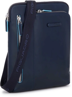 Сумка Piquadro Blue Square CA1816B2/BLU2 синяя натур.кожа - купить недорого с доставкой в интернет-магазине