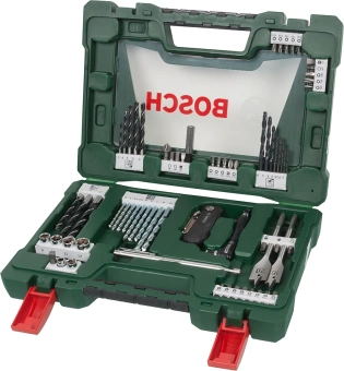 Набор принадлежностей Bosch V-line 68 предметов (жесткий кейс) - купить недорого с доставкой в интернет-магазине