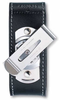Чехол Victorinox Leather Belt Pouch (4.0520.31) нат.кожа клипс.мет.пов. черный без упаковки - купить недорого с доставкой в интернет-магазине