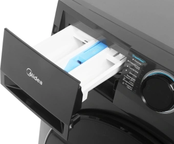 Стиральная машина Midea MF200W90WBS/S-RU класс: A загр.фронтальная макс.:9кг темно-серебристый инвертор - купить недорого с доставкой в интернет-магазине