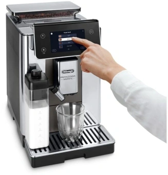 Кофемашина Delonghi Primadonna Aromatic ECAM630.75.TSM 1450Вт серебристый/черный - купить недорого с доставкой в интернет-магазине