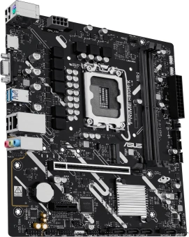 Материнская плата Asus PRIME H810M-K Soc-1851 Intel H810 2xDDR5 mATX AC`97 8ch(7.1) GbLAN RAID+VGA+HDMI - купить недорого с доставкой в интернет-магазине