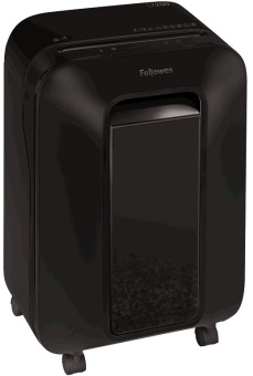 Шредер Fellowes PowerShred LX200 черный (секр.P-4) перекрестный 12лист. 22лтр. скрепки скобы пл.карты - купить недорого с доставкой в интернет-магазине