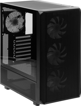 Корпус Accord 3602 черный без БП ATX 4x120mm 6x140mm 3x200mm 2xUSB3.0 audio bott PSU - купить недорого с доставкой в интернет-магазине