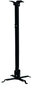 Кронштейн для проектора Buro PR04-140B черный макс.20кг потолочный поворот и наклон - купить недорого с доставкой в интернет-магазине