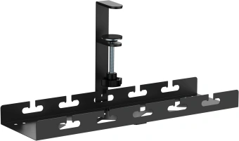 Кабель-канал Cactus CS-CM-400-1BK для столов 40x12.9x19см черный - купить недорого с доставкой в интернет-магазине