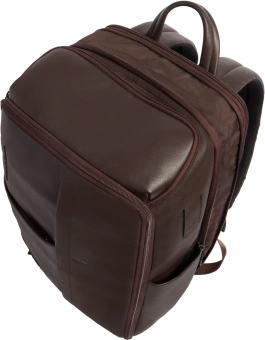 Рюкзак мужской Piquadro Russel CA7162W137/TM темно-коричневый натур.кожа - купить недорого с доставкой в интернет-магазине