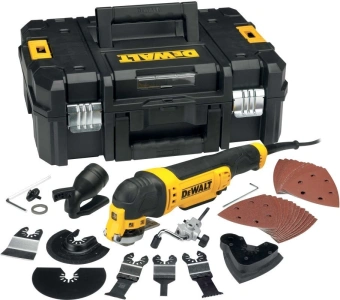 Многофункциональный инструмент DeWalt DWE315KT 300Вт желтый/черный - купить недорого с доставкой в интернет-магазине