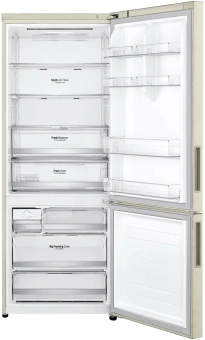 Холодильник LG GC-B569PECM 2-хкамерн. бежевый глянц. инвертер - купить недорого с доставкой в интернет-магазине