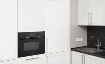 Духовой шкаф Электрический Weissgauff OE 449 PDB Black Edition черный - купить недорого с доставкой в интернет-магазине