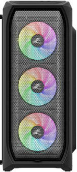 Корпус Zalman N5 MF черный без БП ATX 5x120mm 2xUSB2.0 1xUSB3.0 audio bott PSU - купить недорого с доставкой в интернет-магазине