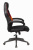 Кресло игровое Zombie VIKING 3 AERO черный/красный ткань/эко.кожа крестов. пластик - купить недорого с доставкой в интернет-магазине