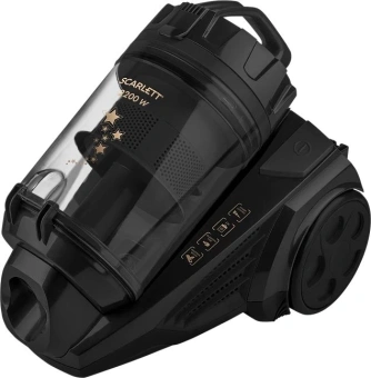 Пылесос Scarlett Золотая коллекция SC-VC80C307 2200Вт черный - купить недорого с доставкой в интернет-магазине