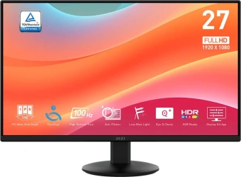 Монитор MSI 27" Pro MP272L черный IPS LED 16:9 HDMI матовая 250cd 178гр/178гр 1920x1080 100Hz FreeSync DP FHD 2.5кг - купить недорого с доставкой в интернет-магазине