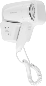 Фен Starwind SW-HD872 1100Вт белый - купить недорого с доставкой в интернет-магазине