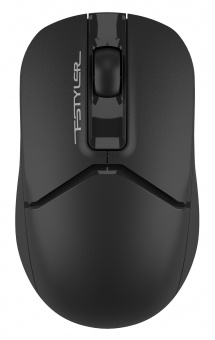 Мышь A4Tech Fstyler FG12 черный оптическая (1200dpi) беспроводная USB (3but) - купить недорого с доставкой в интернет-магазине