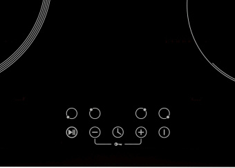 Индукционная варочная поверхность Krona Vento 60 черный - купить недорого с доставкой в интернет-магазине