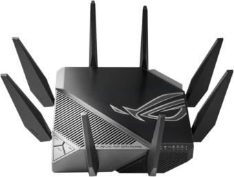Роутер беспроводной Asus GT-AXE11000 AXE11000 100/1000/2500BASE-T черный - купить недорого с доставкой в интернет-магазине
