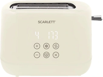 Тостер Scarlett SC-TM11070 850Вт бежевый - купить недорого с доставкой в интернет-магазине