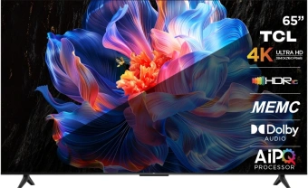 Телевизор LED TCL 65" 65P6K черный 4K Ultra HD 60Hz DVB-T DVB-T2 DVB-C DVB-S DVB-S2 USB WiFi Smart TV - купить недорого с доставкой в интернет-магазине