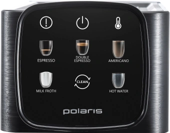 Кофеварка рожковая Polaris PCM 1551E Adore Crema 1500Вт черный - купить недорого с доставкой в интернет-магазине