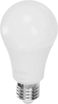 Умная лампа TP-Link Tapo L510E E27 8.7Вт 806lm Wi-Fi (упак.:1шт) - купить недорого с доставкой в интернет-магазине