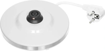 Чайник электрический Haier HK-500 1.7л. 2200Вт серый/белый корпус: стекло/пластик (TD0029955RU) - купить недорого с доставкой в интернет-магазине