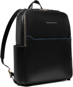 Рюкзак женский Piquadro Blue Square CA6678B2/N черный кожа - купить недорого с доставкой в интернет-магазине