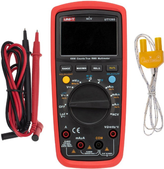Мультиметр Uni-T 400 UT 139S цифровой черный/красный (13-1029) - купить недорого с доставкой в интернет-магазине