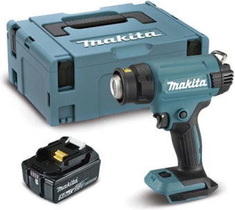 Технический фен Makita DHG180RT1J темп.550С - купить недорого с доставкой в интернет-магазине