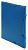 Портфель Бюрократ -BPR6BLUE 6 отдел. A4 пластик 0.7мм синий