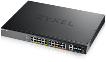 Коммутатор Zyxel NebulaFlex Pro XGS2220-30HP XGS2220-30HP-EU0101F 24x100Mb 24G 2x10G 4SFP 4SFP+ 26PoE 26PoE+ 400W управляемый - купить недорого с доставкой в интернет-магазине