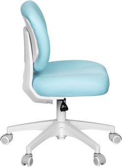 Кресло детское Cactus CS-CHR-3594BL голубой крестов. пластик белый - купить недорого с доставкой в интернет-магазине