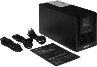 Источник бесперебойного питания Ippon Innova TB 1000 900Вт 1000ВА черный - купить недорого с доставкой в интернет-магазине