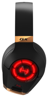 Наушники с микрофоном Edifier GX черный 2м мониторные USB оголовье - купить недорого с доставкой в интернет-магазине