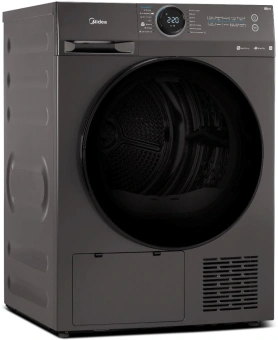 Сушильная машина Midea MD200H90W/T-RU кл.энер.:A++ макс.загр.:9кг черный - купить недорого с доставкой в интернет-магазине