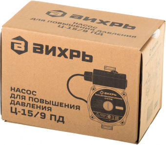 Насос циркуляционный Вихрь Ц-15/9 ПД 120Вт 1500л/час центробежный (68/7/13) - купить недорого с доставкой в интернет-магазине