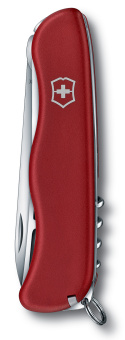 Нож перочинный Victorinox Cheese Master (0.8313.W) 111мм 8функц. красный карт.коробка - купить недорого с доставкой в интернет-магазине