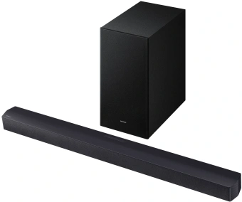 Саундбар Samsung HW-B450F/RU 2.1 300Вт+220Вт черный - купить недорого с доставкой в интернет-магазине