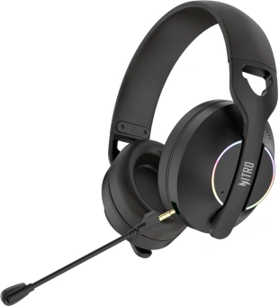 Наушники с микрофоном Acer OHR400 черный 1м мониторные BT/Radio/3.5mm оголовье (ZL.HDSEE.00G) - купить недорого с доставкой в интернет-магазине