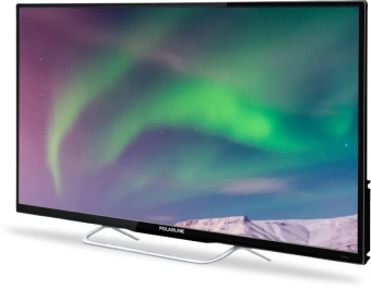 Телевизор LED PolarLine 32" 32PL54TC-SM черный/серебристый HD 50Hz DVB-T DVB-T2 DVB-C USB WiFi Smart TV (RUS) - купить недорого с доставкой в интернет-магазине