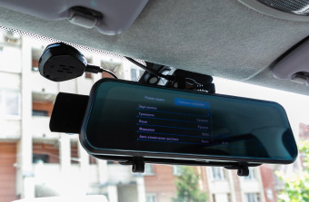 Видеорегистратор TrendVision MR-810 GT черный 2Mpix 1080x1920 1080p 140гр. GPS MSTAR 8336N - купить недорого с доставкой в интернет-магазине