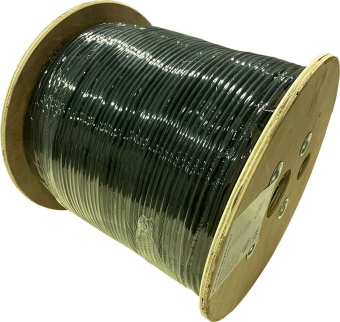 Кабель информационный Lanmaster TWT-5EUTP-UNV кат.5E UTP 4 пары 24AWG LSZH универсальный 305м черный - купить недорого с доставкой в интернет-магазине