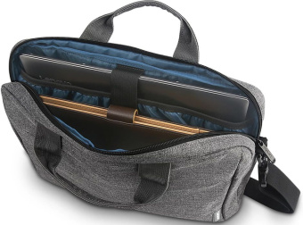 Сумка для ноутбука 15.6" Lenovo Laptop Casual Toploader T210 серый полиэстер (4X40T84060) - купить недорого с доставкой в интернет-магазине