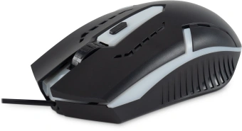 Мышь Оклик 398G черный оптическая 2400dpi USB для ноутбука 4but (1431665) - купить недорого с доставкой в интернет-магазине