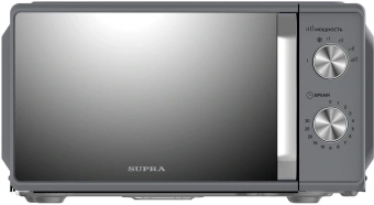 Микроволновая Печь Supra 20MS55 20л. 700Вт графит - купить недорого с доставкой в интернет-магазине