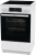 Плита Электрическая Gorenje GEC5C61WG белый стеклокерамика (без крышки) - купить недорого с доставкой в интернет-магазине